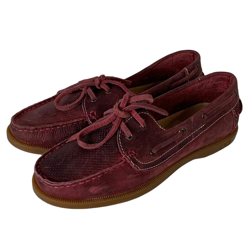 Bed Stu Aunt Blanche Distressed Slip On Loafers